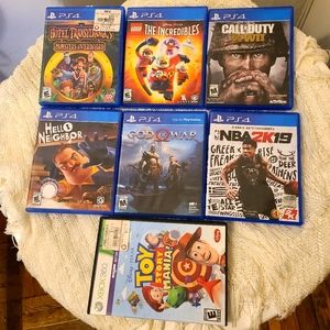 Playstation 4 Xbox 360 Nintendo Games